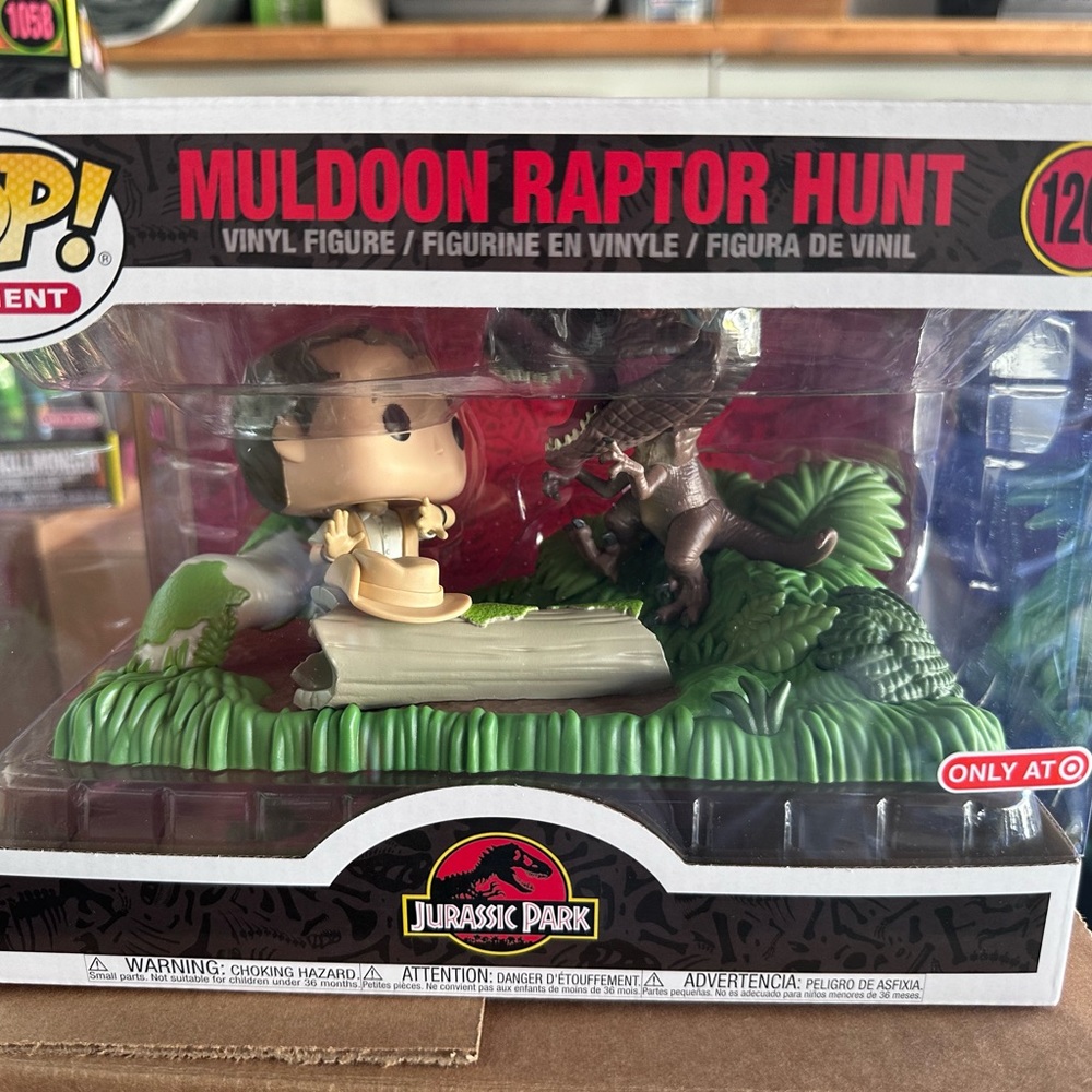 Muldoon Raptor Hunt Funko Pop